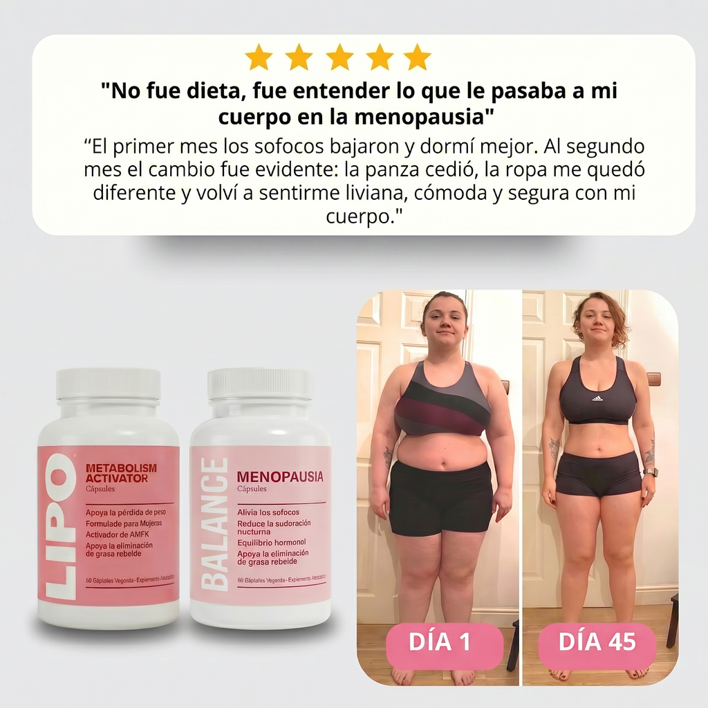 Pack Completo - Recupera el equilibrio hormonal y activa tu metabolismo