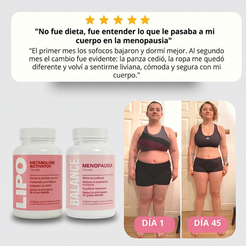 Pack Completo - Recupera el equilibrio hormonal y activa tu metabolismo
